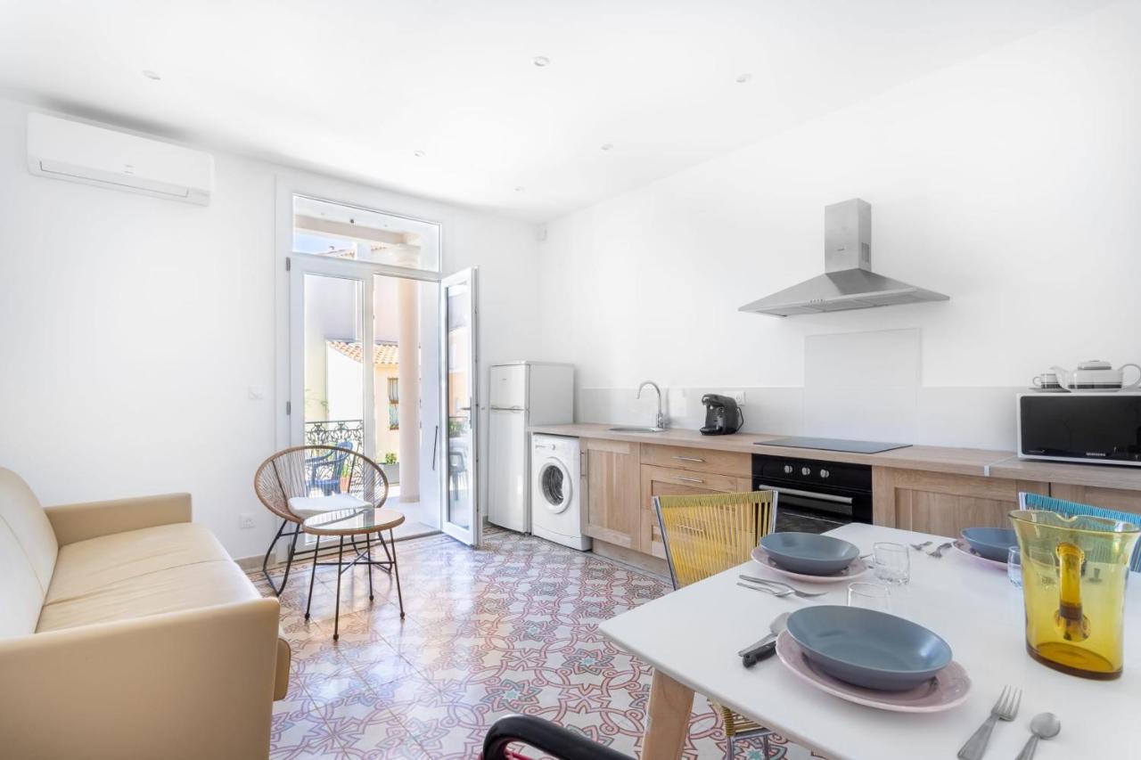 Luxurious 1 Bedroom, Ac, Terrace, Close Beaches - Dodo Et Tartine Carqueiranne Exterior photo